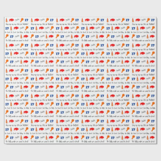 Buffalo Bills Wrapping Paper ラッピングペーパー