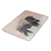 Buffalo / Bison バスマット (アングル)