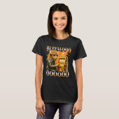 Buffalo Bison Casino Slot Machine Funny Gambling B Tシャツ (正面フル)