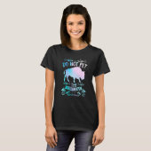 Buffalo Bison Do Not Pet The Fluffy Cows Tシャツ (正面フル)