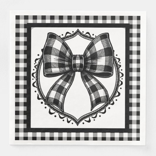 Buffalo Black Plaid Country Bow (正面)
