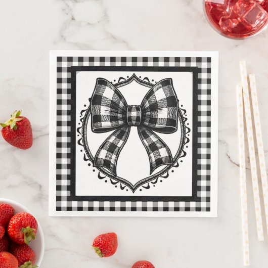 Buffalo Black Plaid Country Bow (インサイチュ)