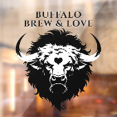 BUFFALO BREW & LOVE Custom Eco Pub Bar ウィンドウサイン (シート2)