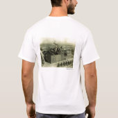 Buffalo Brewing Company、サクラメント、カリフォルニア(2) Tシャツ (裏面)