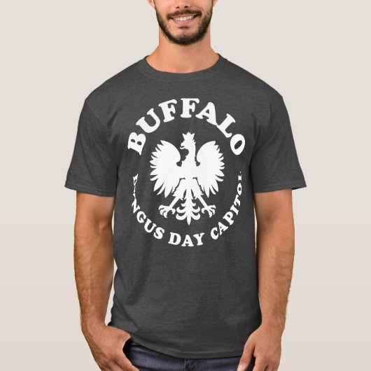 Buffalo Dyngus Day Capitol Polish 716 Ski Tシャツ (正面)