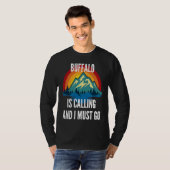 Buffalo Is Calling And I Must Go, Rainbow Moutain Tシャツ (正面フル)