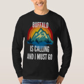 Buffalo Is Calling And I Must Go, Rainbow Moutain Tシャツ (正面)