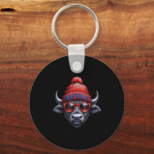 Buffalo Lovers For Men Women Toddler Youth Kids Bo キーホルダー (正面)