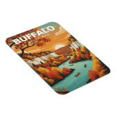 Buffalo National River Arkansas マグネット (右側)