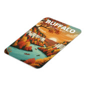 Buffalo National River Arkansas マグネット (左側)