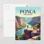 Buffalo National River USA ポストカード (正面/裏面)