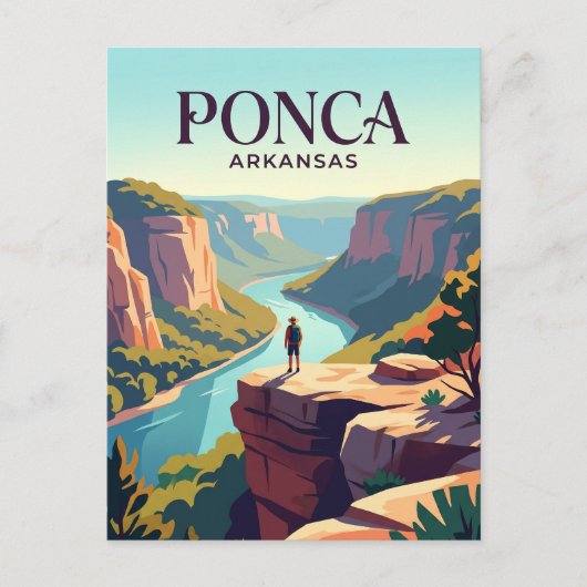 Buffalo National River USA ポストカード (正面)