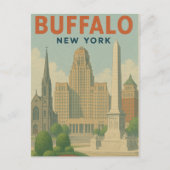 Buffalo New York ポストカード (正面)