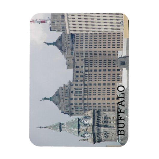 Buffalo, New York Landmarks写真 マグネット (縦)