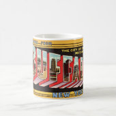 Buffalo New York Retro Mug コーヒーマグカップ (中央)
