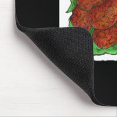 Buffalo Ny New York Hot Bbq Chicken Wings Celery  マウスパッド (コーナー)