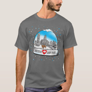BUFFALO NY snow globe 716 New York love BFLO winte Tシャツ