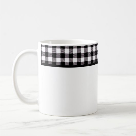 Buffalo Plaid コーヒーマグカップ (左)