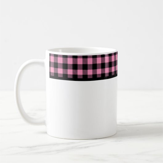 Buffalo Plaid コーヒーマグカップ (左)