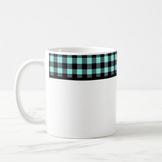 Buffalo Plaid コーヒーマグカップ (左)