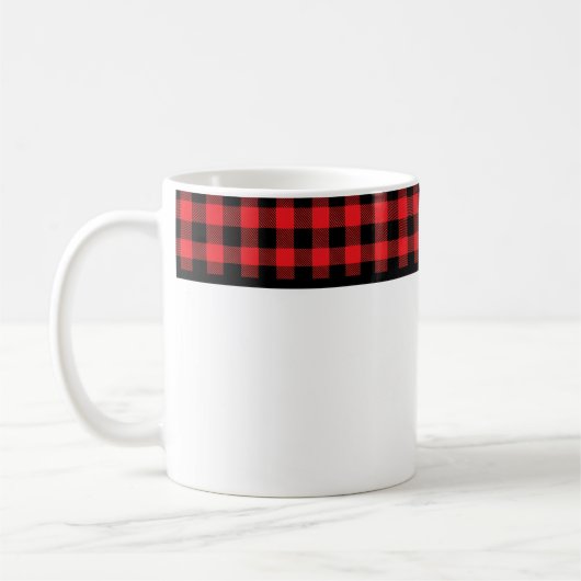 Buffalo Plaid コーヒーマグカップ (左)
