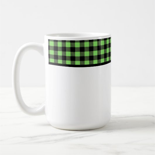 Buffalo Plaid コーヒーマグカップ (左)