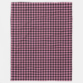 Buffalo Plaid Fleece Blanket フリースブランケット (正面)