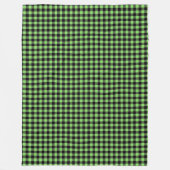 Buffalo Plaid Fleece Blanket フリースブランケット (正面)