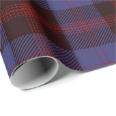 Buffalo plaid navy blue red  ラッピングペーパー (ロールコーナー)
