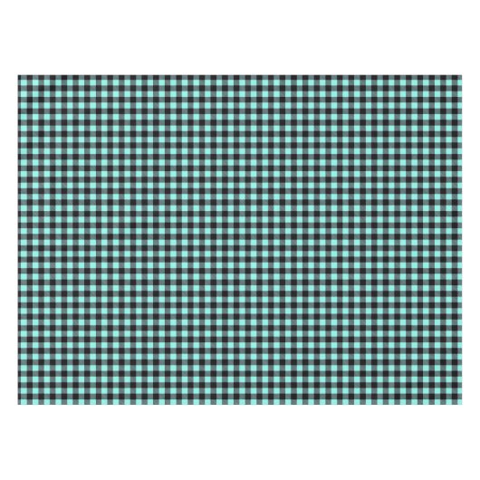 Buffalo Plaid Print テーブルクロス (正面(横))