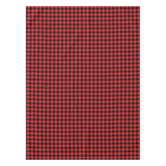 Buffalo Plaid Print テーブルクロス (正面)