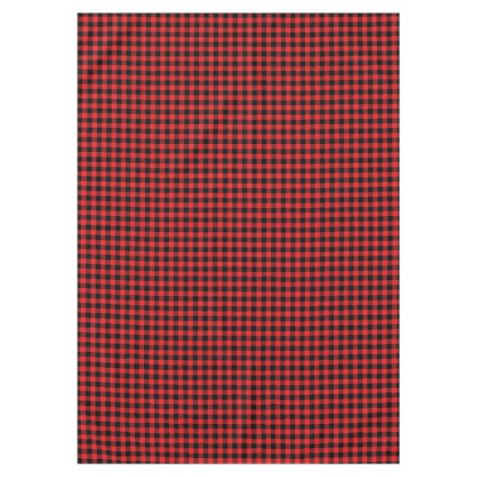 Buffalo Plaid Print テーブルクロス (正面)