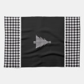 Buffalo Plaid Tree キッチンタオル (横)