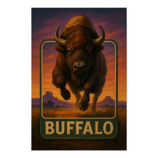 Buffalo Poster ポスター (正面)