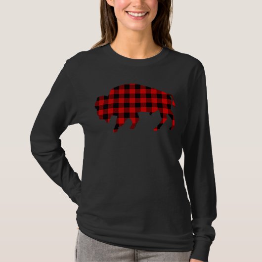 Buffalo Red Buffalo Plaid Tamaraw Matching Family  Tシャツ (正面)