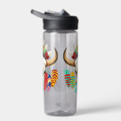 Buffalo Skull Native American Emblem ウォーターボトル (右面)