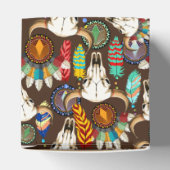 Buffalo Skull Native American Emblem フェイバーボックス (上部)
