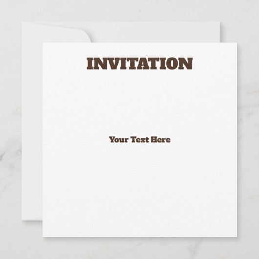 Buffalo Skull Native American Emblem 招待状 (裏面)