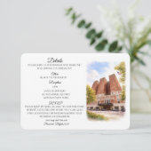 Buffalo Statler Details Invitation Insert エンクロージャーカード (スタンド正面)