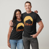 Buffalo Whisperer Fluffy Cows Native American Biso Tシャツ (ユニセックス)