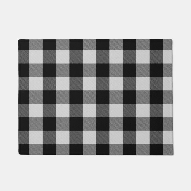 Buffalo White ドアマット (正面)