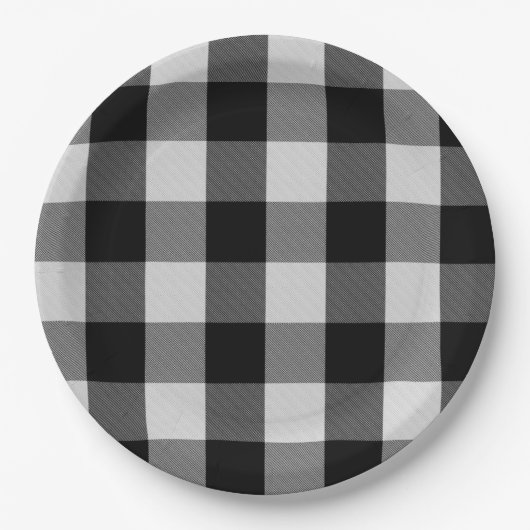 Buffalo White ペーパープレート (正面)