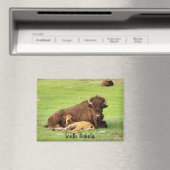 Buffalo with calf magnet マグネット (インサイチュ (食洗機))