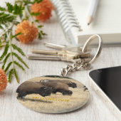Buffalo Yellowstone Keychain キーホルダー (側面)