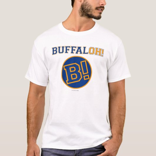 BUFFALOH! 2味方されたワイシャツ Tシャツ (正面)