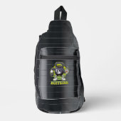 Buffeline Gym Kettlebell Character Duffel Bag スリングバッグ (正面)