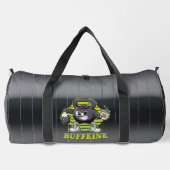 Buffeline Gym Kettlebell Character Duffel Bag ダッフルバッグ (裏面)