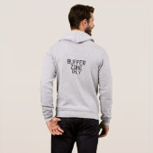 Buffer Zone Only Minimalist Full-Zip Hoodie パーカ (裏面フル)