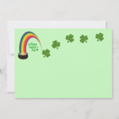 Buffington's St. Patrick's Day Flat Card - Cat (裏面)