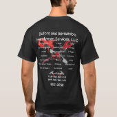 Buford and Bernardo's Handyman Services LLCシャツ Tシャツ (裏面)